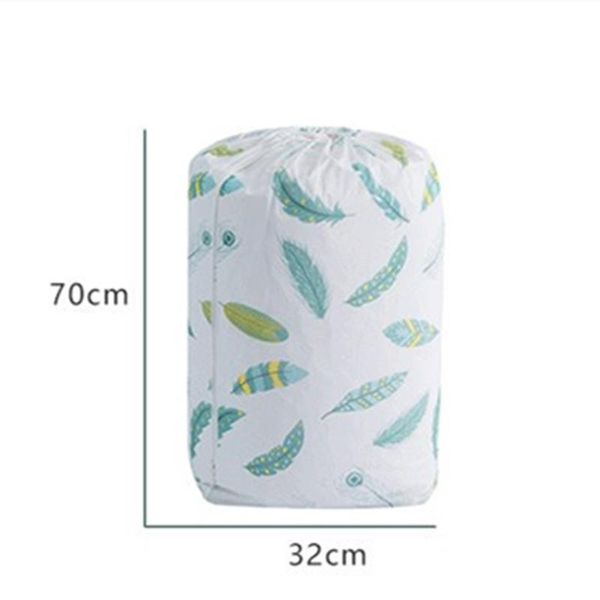 

moisture-proof quilt storage bag large waterproof drawstring clothes organizer household foldable storage pouch organizer