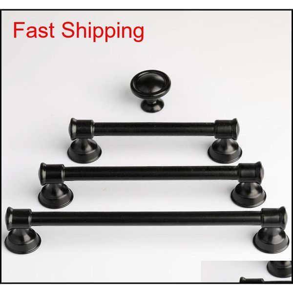 

european simple black furniture handle black 3.8'' 5'' 6.3'' drawer kitchen cabinet wardrobe door ha qylhwq bd