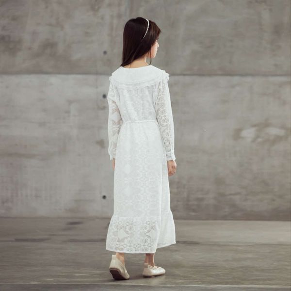 

korean girls drs new autumn long 2020 sve middle and large children's lace skirt rlb53fgcsghs, Red;yellow