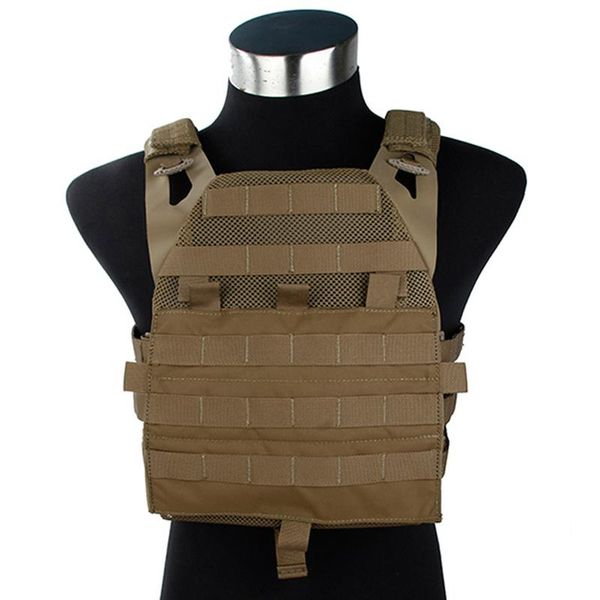 

hunting jackets tmc tactical vest lightweight jpc2.0 coyote brown jump plate carrier maritime ver molle body armor, Camo;black