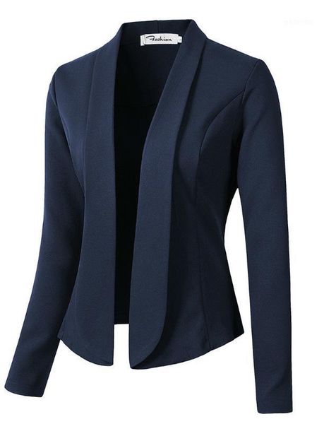 

women's suits & blazers fashion autumn coats and jackets for women to work in women's shoes suit thin no button female business1, White;black