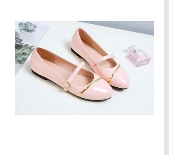 

2021 spring and autumn with new style fashion flat bottom round head women's shoes@cuo24, Black
