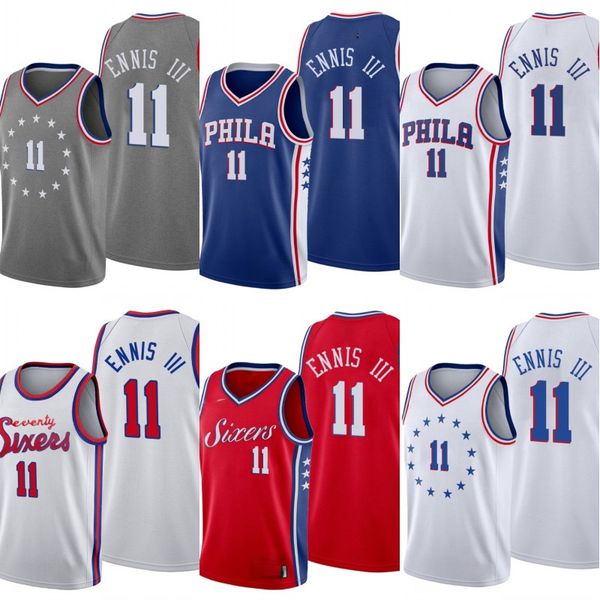 

филадельфия 76ers мужчины джеймс эннис iii баскетбольный, Black