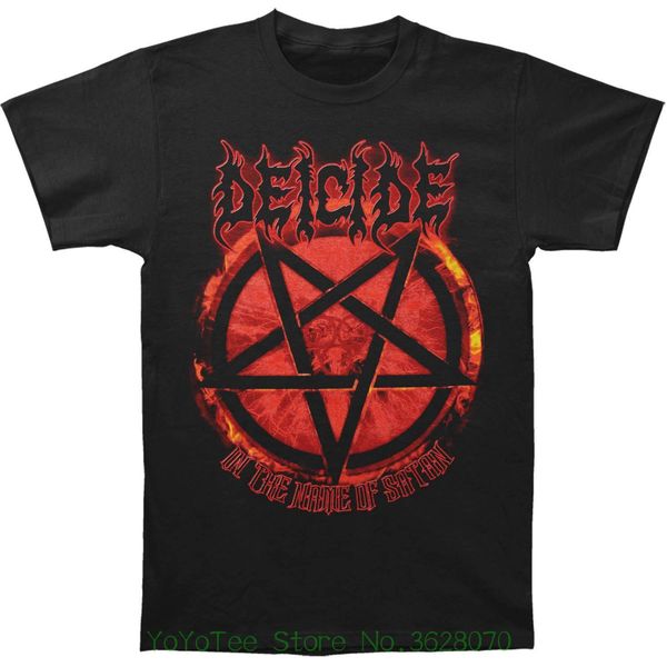 

round neck selling male natural cotton deicide men s pentagram black hoodie designers t shirts sweatshirt