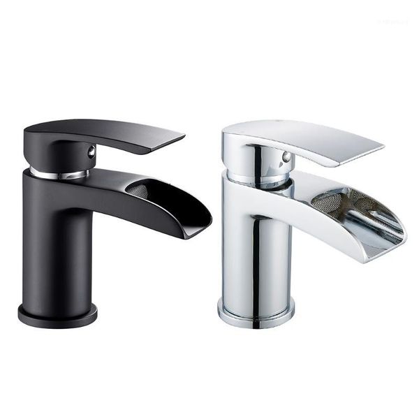 

bathroom sink faucets basin faucet waterfall cold water vessel mixer tap kitchen tap1