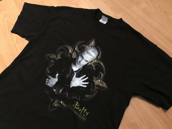 

spike buffy the vampire slayer vtg jason friday 13th promo xl horror new 2020 fashion hoodie designers t shirts sweatshirt