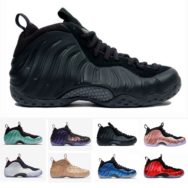 

new penny hardaway mens basketball shoes for men sports sneakers foam one eggplant purple foams night maroon gum chaussures trainers size 13