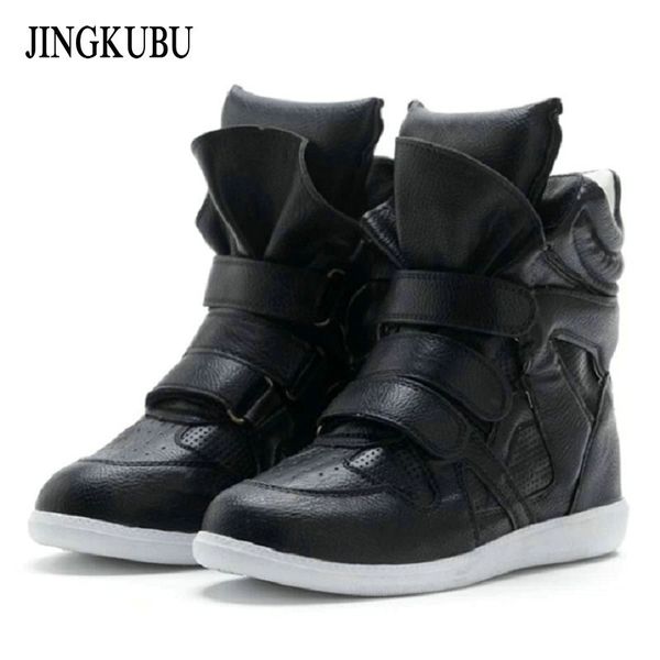 

new white women fashion boots european american style increased casual shoes woman warm women's snow boots y200915, Black