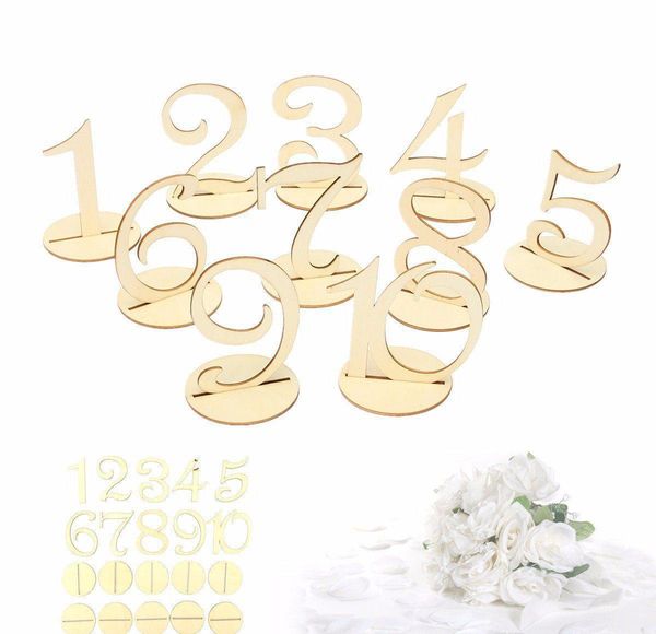 

wooden table number 1-20 wood wedding table numbers with holder base for wedding party home decoration vintage bir jllzpv yummy_shop