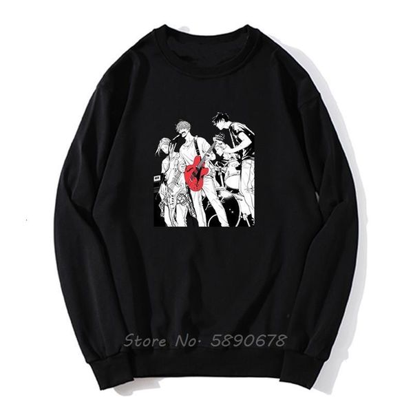

given hoodie anime sleeve yaoi bl given given yaoi anime manga music mafuyu hoodies men pullover sweatshirt harajuku, Black