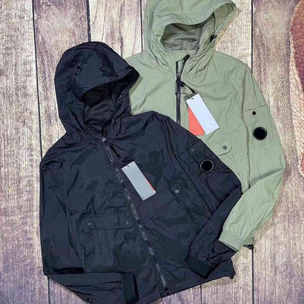 

men's jackets lens solid color men's simple jacket outdoor tooling assault suit long sleeve hooded couple coat loose shirt 1x3e, Black;brown