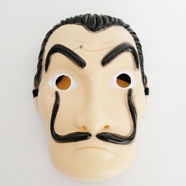 

papel casa de party face cosplay la salvador dali costume movie mask realistic halloween supplies 40pcs