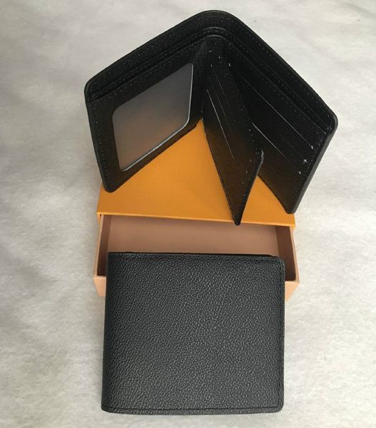 

2019 new l bag billfold plaid pattern women wallet men pures high-end luxury s designer l wallet with box 88, Brown;gray