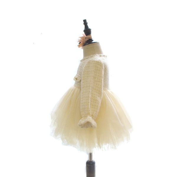 

korean spring new clothing version 2020 girl celebri small fragrance splicing mh drs children's pengpeng princs skirt ub92u7n1, Red;yellow