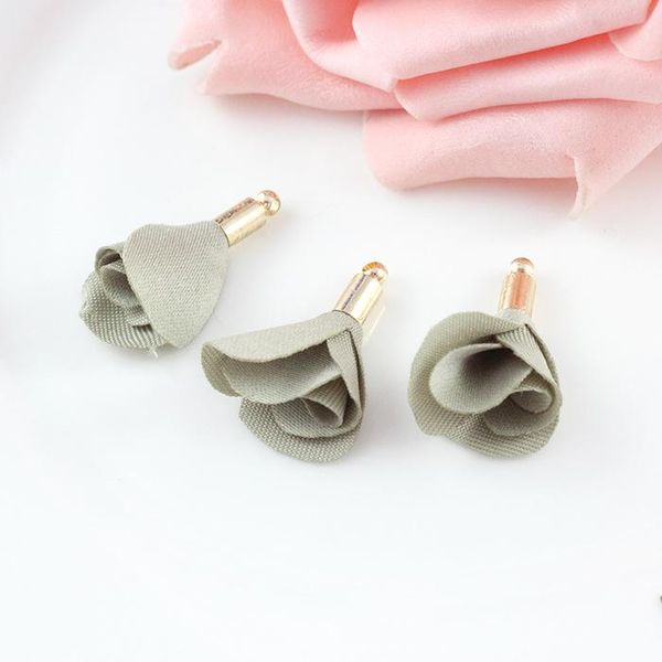 

20pcs 2.51.5cm mini silk tassel flower pendant jewelry making diy earrings bracelet cellphone pendant finding craft supplies h jllziw