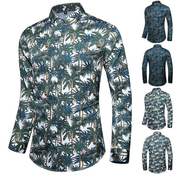 

camisa masculina men's casual printing navy colorful slim long sleeve dress shirt blouse 19aug14 p301, White;black