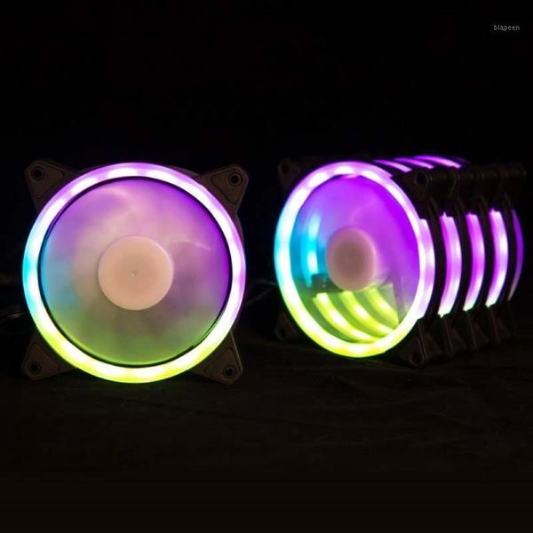 

fans & coolings remote control rgb led light color changing heatsink cooling fan for computer1