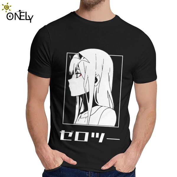 

мужской футболка darling in the franxx zero two тонкий уникальный дизайн crewneck хип-хоп футболки спорт толстовка с капюшоном толстовка