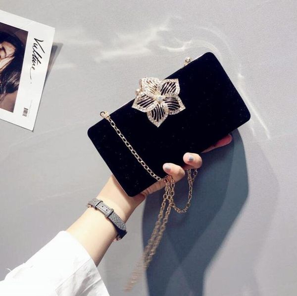 

hbp women's bag 2020 new luxury handbags crystal pearl evening bag clutch embroidery bags for diamond shoulder bag evening party 07