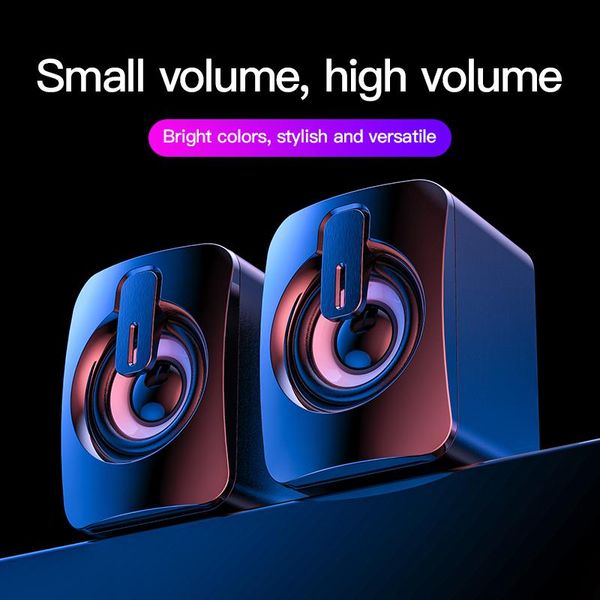 

a2 surround portable computer speakers with stereo bass usb wired powered multimedia speaker deskfor pc lap