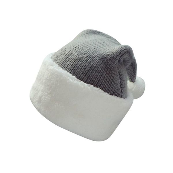 

повседневный унисекс зимняя шапка детская ребенка шерсти шляпы рождественские украшения разогреть рождественский подарок праздник холодный y, Blue;gray