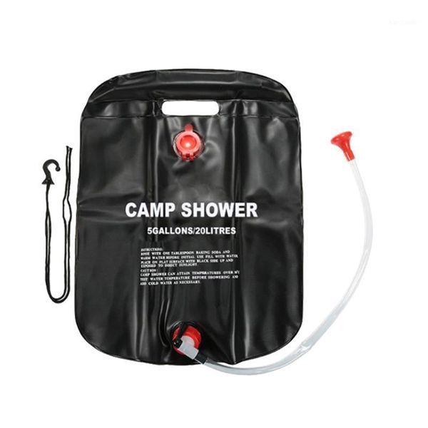 

outdoor bags 20l shower bag pvc solar energy heated water storage for hiking1
