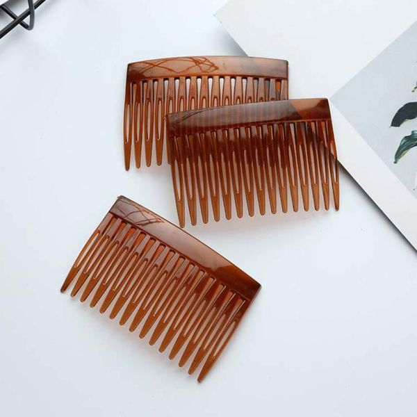 

4pcs mini plastic hair combs pins wedding bridal prom hairdress hair jewelry pro salon women hair care styl sqcdow, Silver