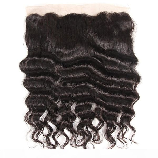 

brazilian straight hair 13x4 ear to ear pre plucked lace frontal closure with baby hair remy human hair part, Black;brown