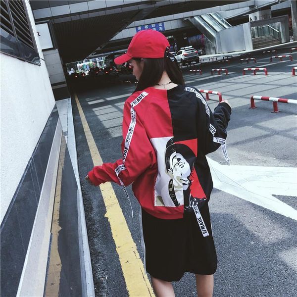 

bomber jacket women new fashion women's basic jacket fashion windbreaker coat outwear female 2021, Black;brown