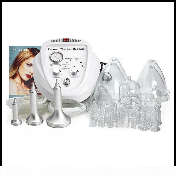 

stock buttocks lifter cup vacuum breast enlargement therapy cupping machine bigger butt hip enhancer machine dhl drop shipping