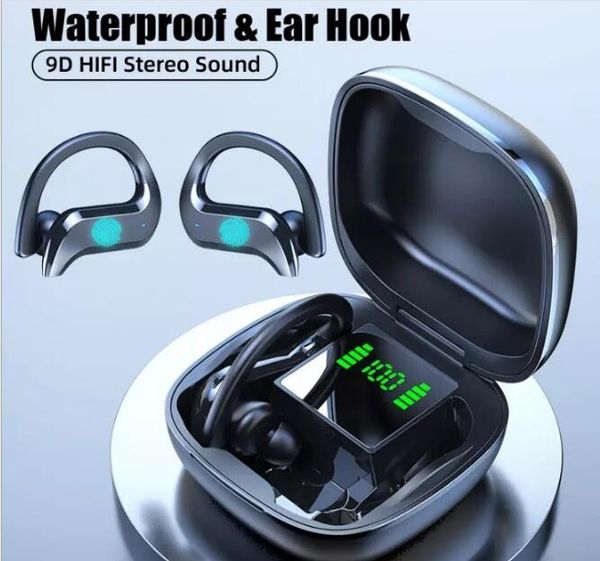 Moda Kulak Hook MD03 TWS TOPKUN Bluetooth Sport kulaklık kulaklıklar kulaklık kablosuz kulaklıklar vs f9 b10 tomurcukları akıllı telefon için canlı Samsung