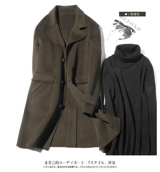

thk09813 fashionable men's coat 2020 autumn and winter fashion casual windbreaker coat1, Tan;black