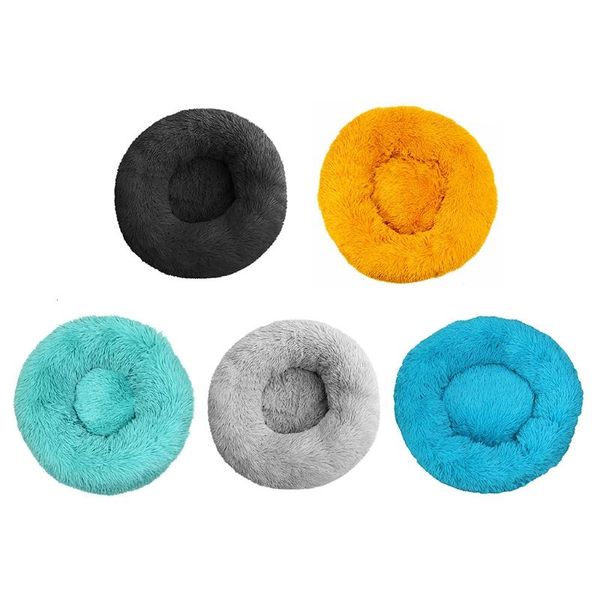 

lovely plush pet sleeping bed warm winter cat nest mat washable kennel dog bed