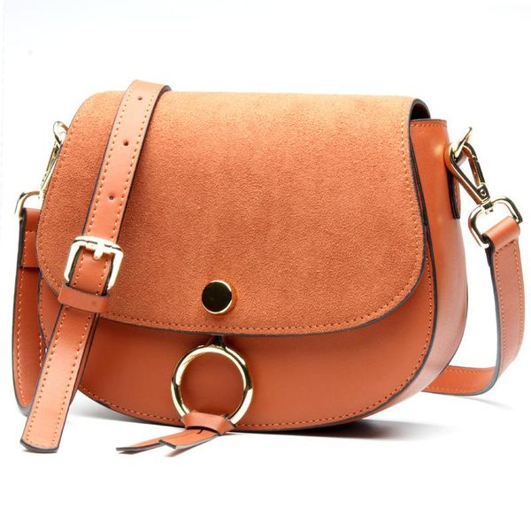 

2020 brand designer mini women bag genuine leather shoulder bags spring small casual handbag brown blue color
