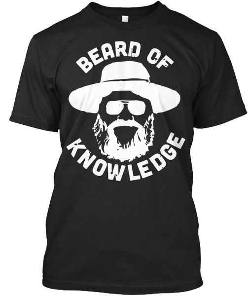 

new letter print creative printed t-shirt beard of knowledge - stylisches t-shirtirish t shirts sport hooded sweatshirt hoodie