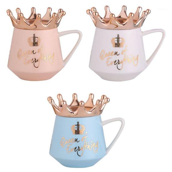

mugs crown theme milk / coffee cartoon multicolor cup kitchen tool gift dropship1