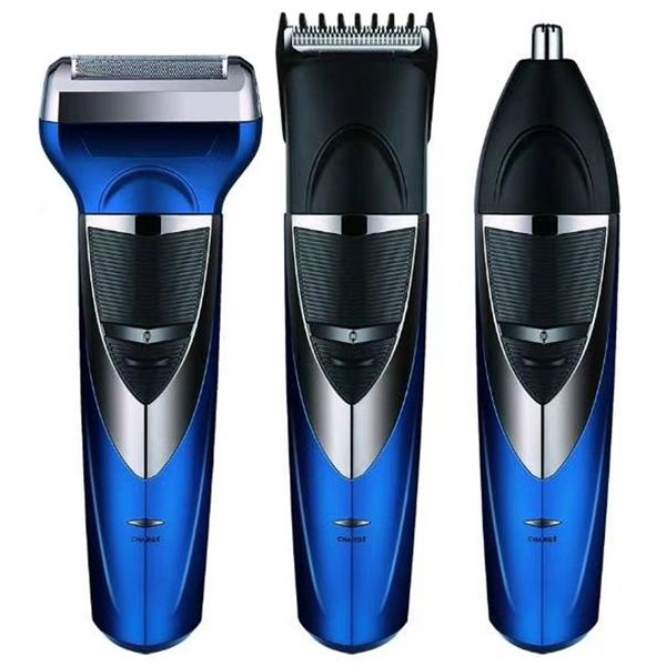 

men's multifunctional wet dry electric shaver face rechargeable electric razor for men head beard shaving machine