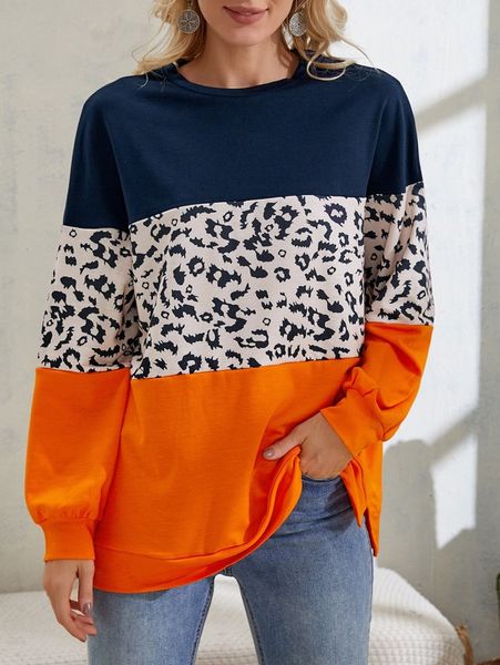 

emery rose cut and sew drop shoulder sweatshirt c0cc#, White;black