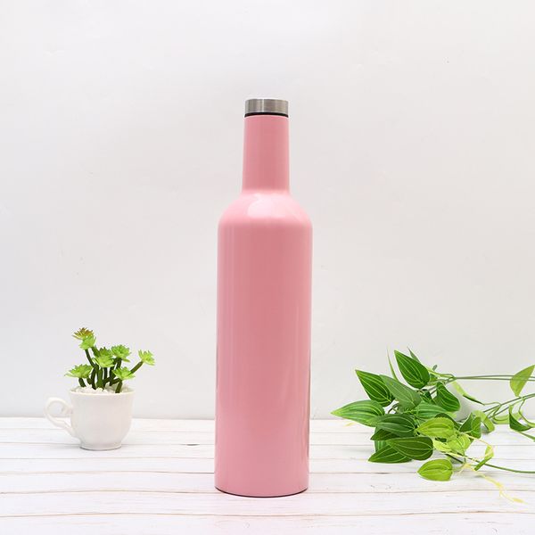 

water cup bottle of red wine vehicle portable kettle outdoors travel motion new style many colour gift vacuum caps selling 26wl p1