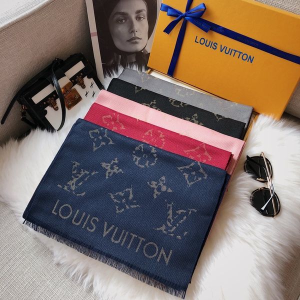 

20fw paris g fashion luxury scarf shawl for men women thick warm scarf long tassel cashmere shawl big g with box quality