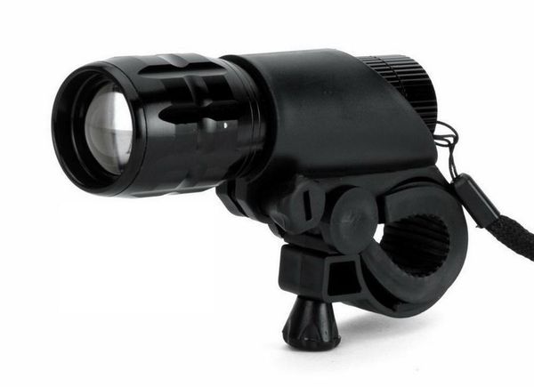 

by dhl or fedex new 100pcs bicycle light 7 wa2000 lumens 3 mode bike q5 led light lamp front torch waterproof lamp + holder