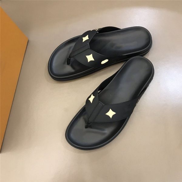 

designer luxury waterfront mule flat mule slide sandal rubber with a wide front strap that slip on flat flip flop sandals with box dust bag, Black