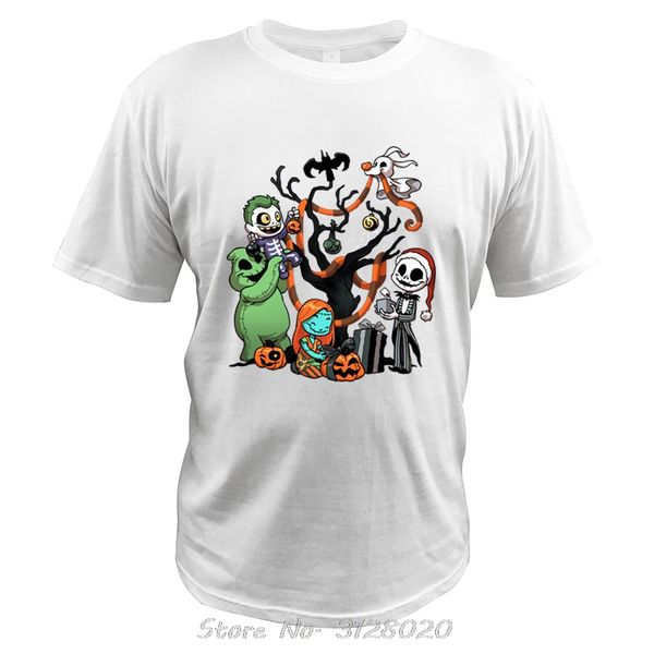 

sport the nightmare before christmas t shirt jack skellington oogie boogie tees sally movies digital print casual tshirt