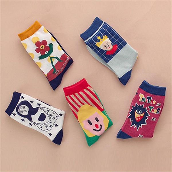 

svokor смешные носки женщины печати дышащий скейтборд лодыжки носок хлопка streetwear женский носки проявите, Black;white