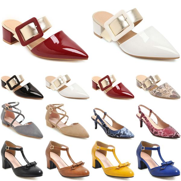 

new luxury high heels fashion women casual shoes vintage outdoor wedding triple glitter dress size 36-42