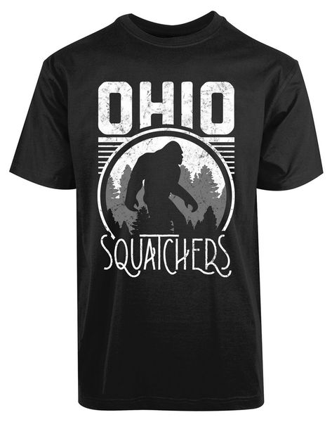 

ohio squatchers bigfoot hunter new men's shirt stylish coolest gorilla casual casual plus size tee shirt sport hooded sweatshirt hoodie