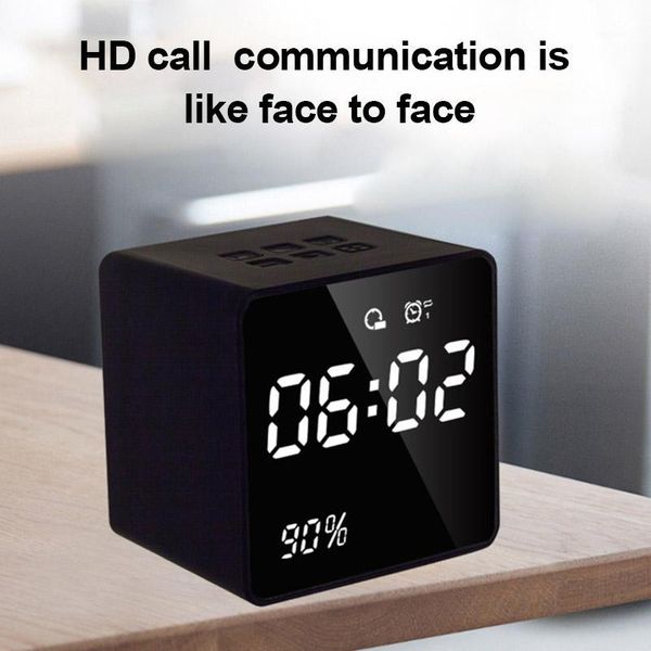 

other clocks & accessories led screen alarm clock radio power display digital bluetooth speakers sf661