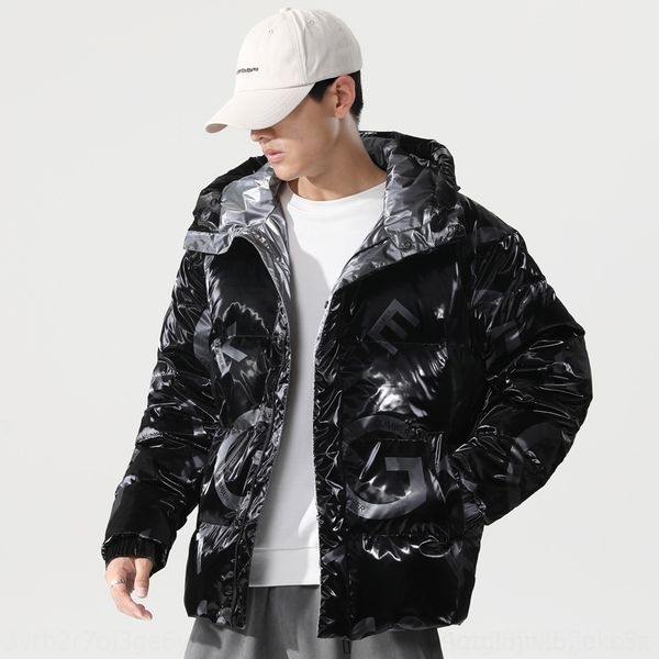 

ugzc overalls jacket feather pilot men wolf thickened warm short eiderdown jacket men women waterproof slim-fit down jackets winter chilliwa, Black