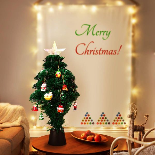 

24pcs рождество смола petite кукла висячие украшения рождественской елки подвеска набор для рождественской вечеринки украшения висячие украш