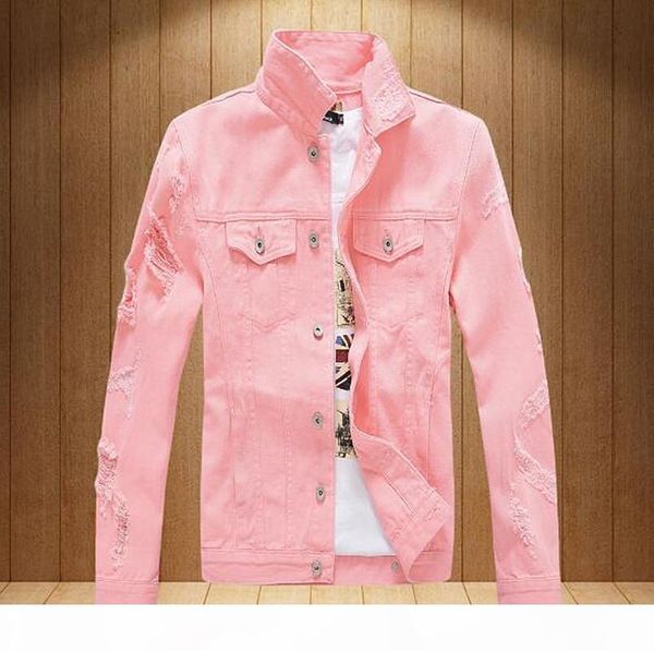 

classical single breasted denim jacket casual cotton clothing, Black;brown
